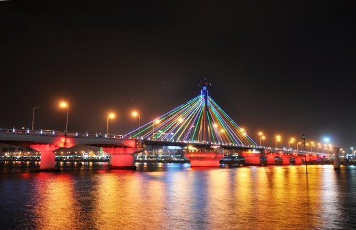 cầu sông hàn Các địa điểm du lich miễn phí ở Đà Nẵng