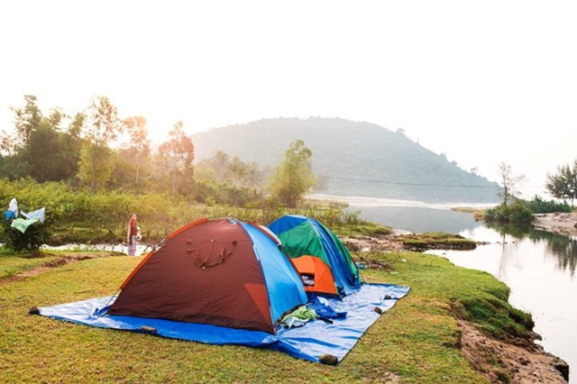 Cắm trại ở Làng Vân